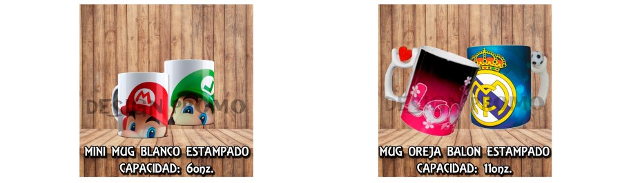 MINI MUG Y BALON